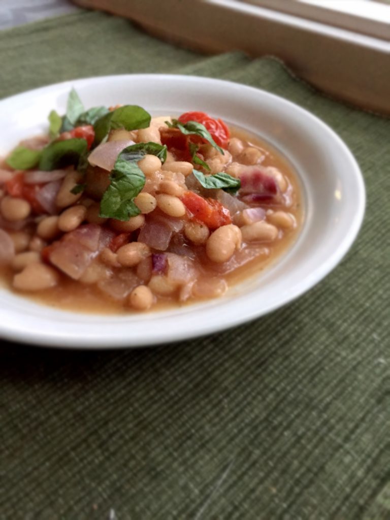 White Bean and Tomato Ragout – Healthy Happy Hungry
